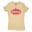 Goiyala Women’s T-Shirt in Solid Banana Cream Color